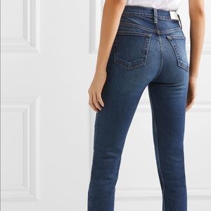 Re/Done Originals High Rise Skinny Straight